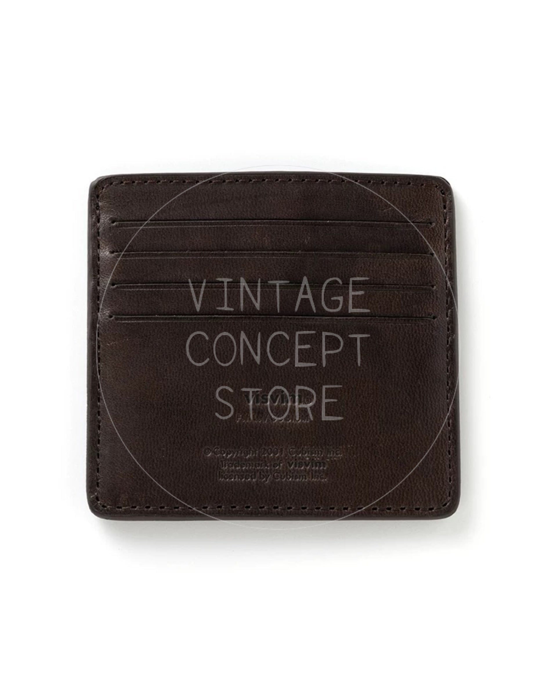 visvim 25SS LEATHER CARD CASE